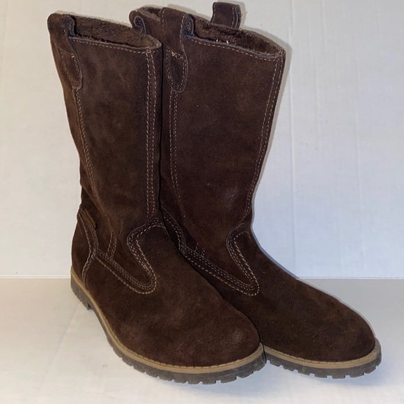 Khombu Copley Brown Suede Winter Boots - Picture 1 of 12